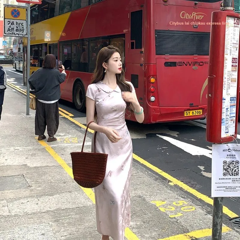 EFCR Cheongsams Women's Pink-3
