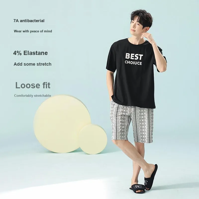 PBENO PD Pajama Set Men's Black-2