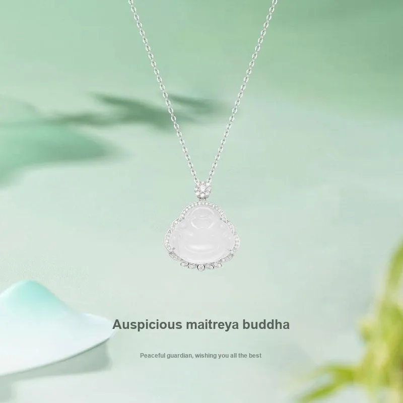TRUE ME Chalcedony Jade Necklaces Women's-1