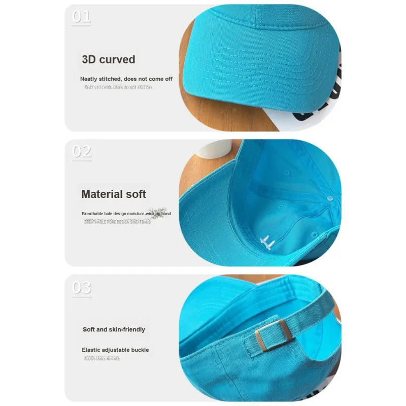 Gold Artist Cotton Baseball Caps Unisex-4