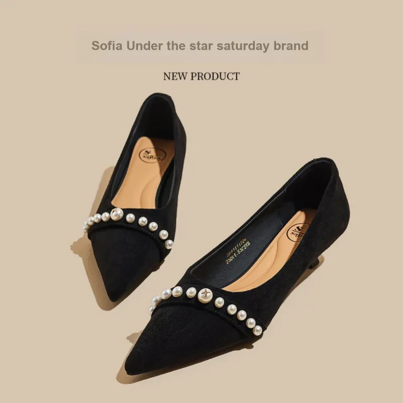 Safiya Block Heel High Heels Women's-3