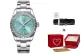 Bezel Ice Blue Dial Steel Band