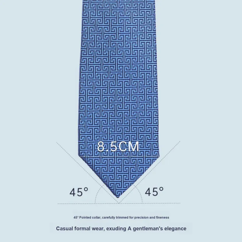 Red Bean Polyester Yi Lade Tie Men's-12