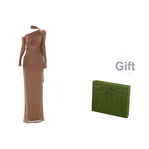 DITB Длинное платье с длинными рукавами женское