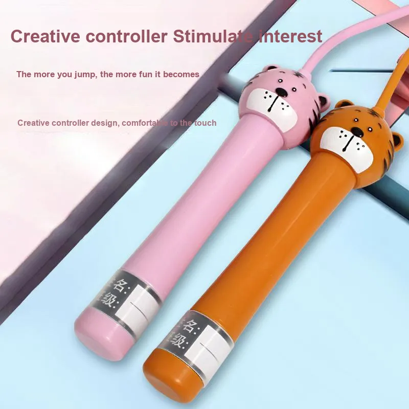 YALMY Non Countable Jump Ropes Signature Optional, No Robbery, Anti Slip Handle, Convenient And Lightweight-1