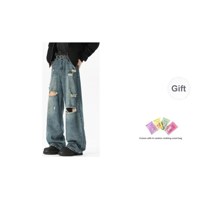 ABCNF Jeans Unisex Blue With Free Scent Bag-5