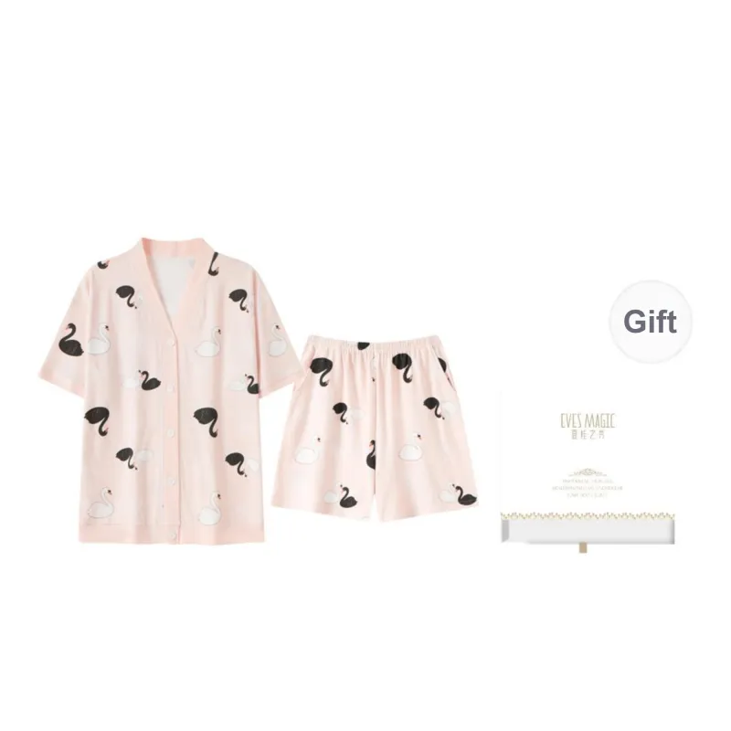 XIA.WA.ZHI.XIU Pajama Set Women's Gift Box Set-0