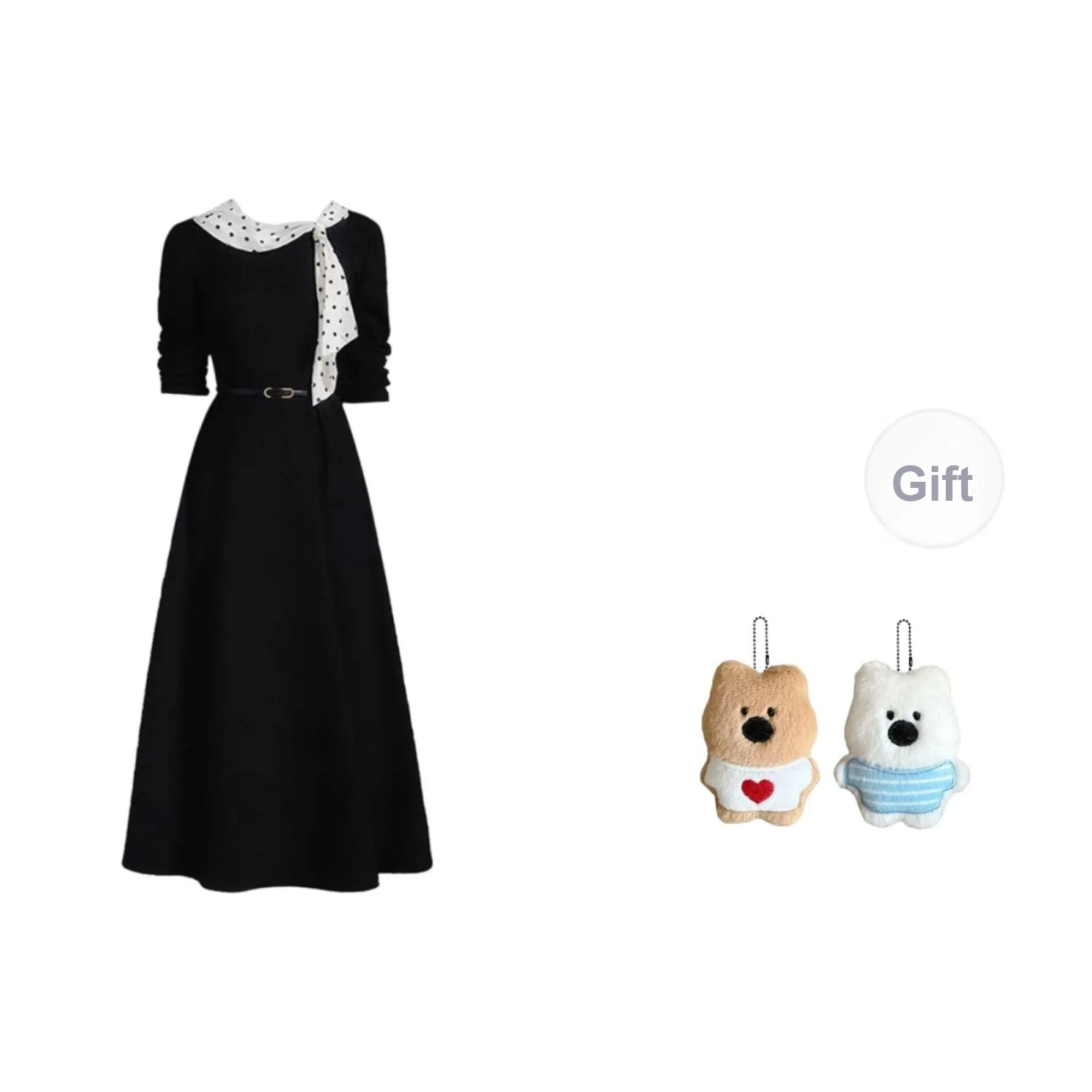 GHPC Длинное платье с длинными рукавами женское