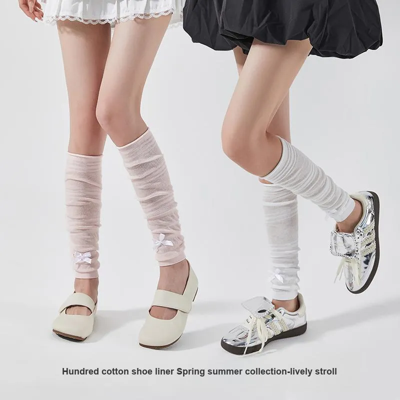 JIAZINI Knee-High Socks Women's Combo Set-1