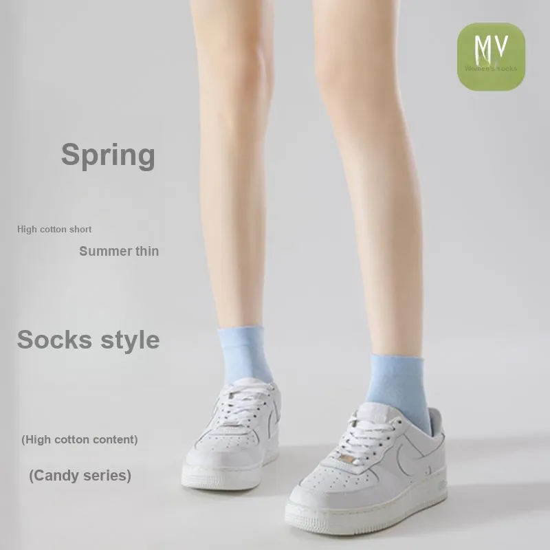 AOKANG Mid-Calf Socks Women's 5 Pack-36