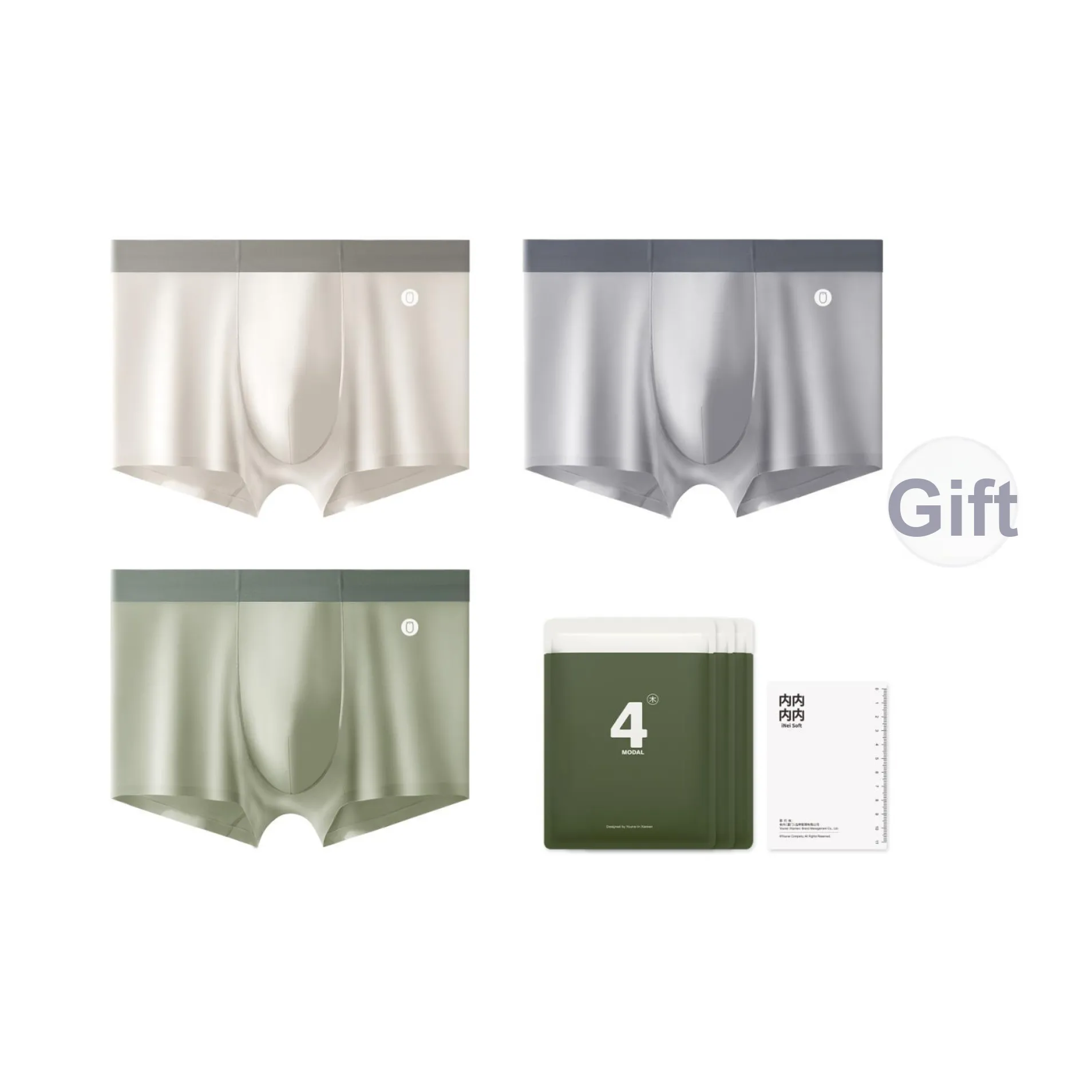 YOUNEI Мужские боксер-шорты