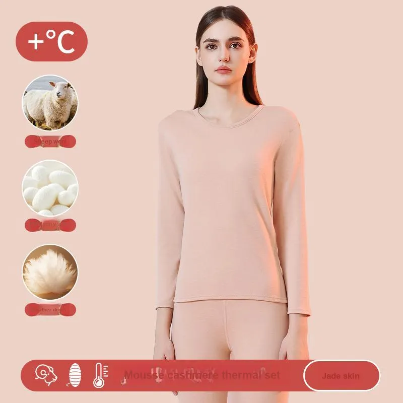 Lan Miao Women's Thermal Sets-11