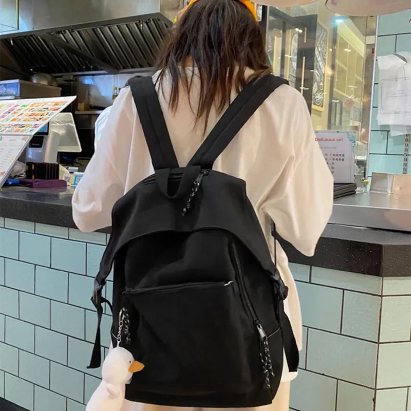 TAKI Nylon Backpack Regular Women's Multicolor-2