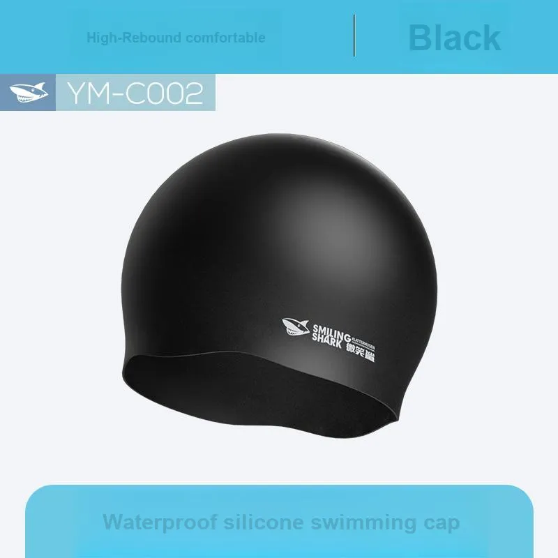 SMILING SHARK Swimming Caps-9