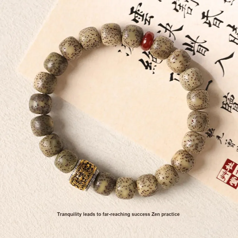 FOREVER MELODY Star Moon Bodhi Seeds Bracelets Men's-4