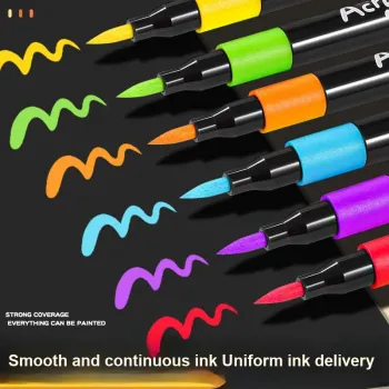 Truecolor True Color Soft Tip Acrylic Watercolor Pen Marker Pen/Highlighter Pen