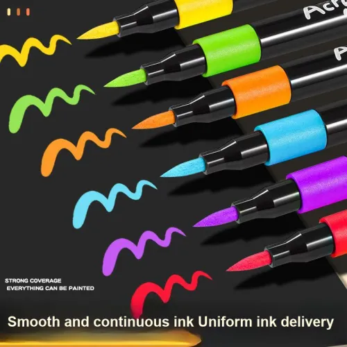 Truecolor True Color Soft Tip Acrylic Watercolor Pen Marker Pen/Highlighter Pen