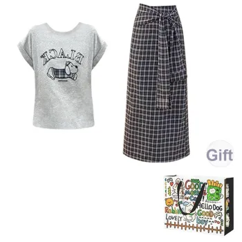 DEDY Two Piece Skirt Sets Women's