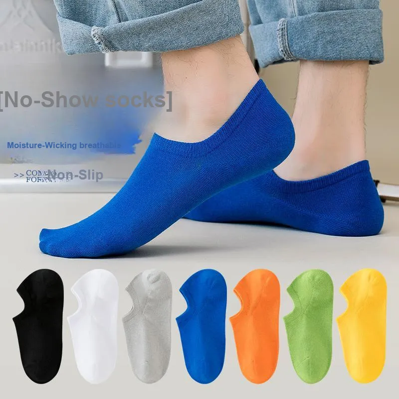 Lan Miao No-Show Socks Men's 7 Pack-2
