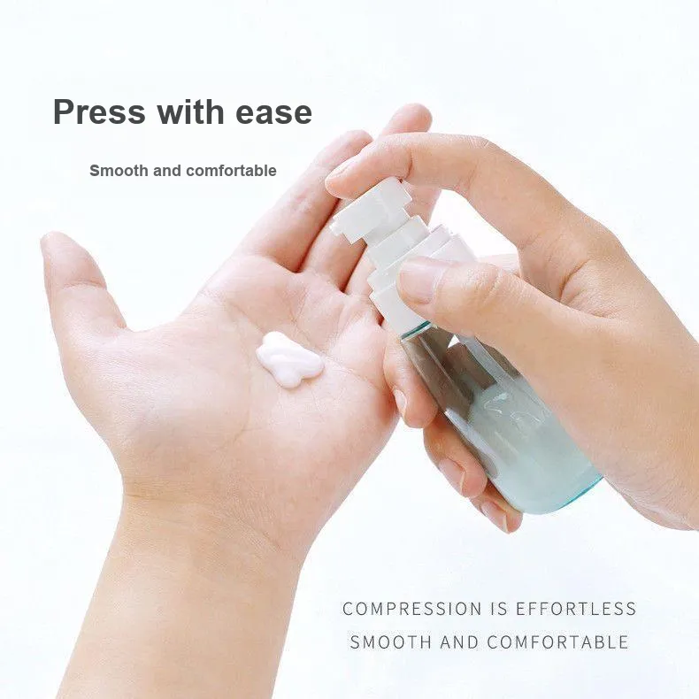 JIAOXUEFEI 100ML Travel Portable Empty Bottle Lotion Foundation And Toner Sample Compress-4