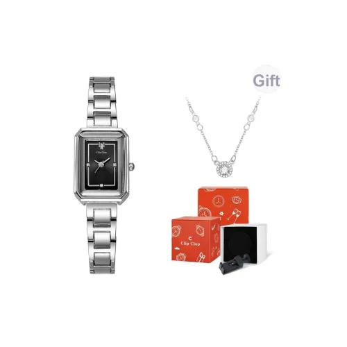 Clip Clop Кварцевый механизм сплав ремешок женские часы многоцветный циферблат