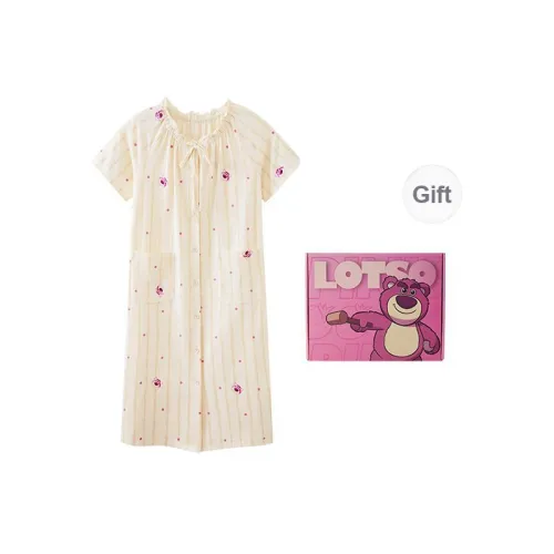 JINGYUN x Disney Nightgown Women's Gift Box Set Mousse Yellow