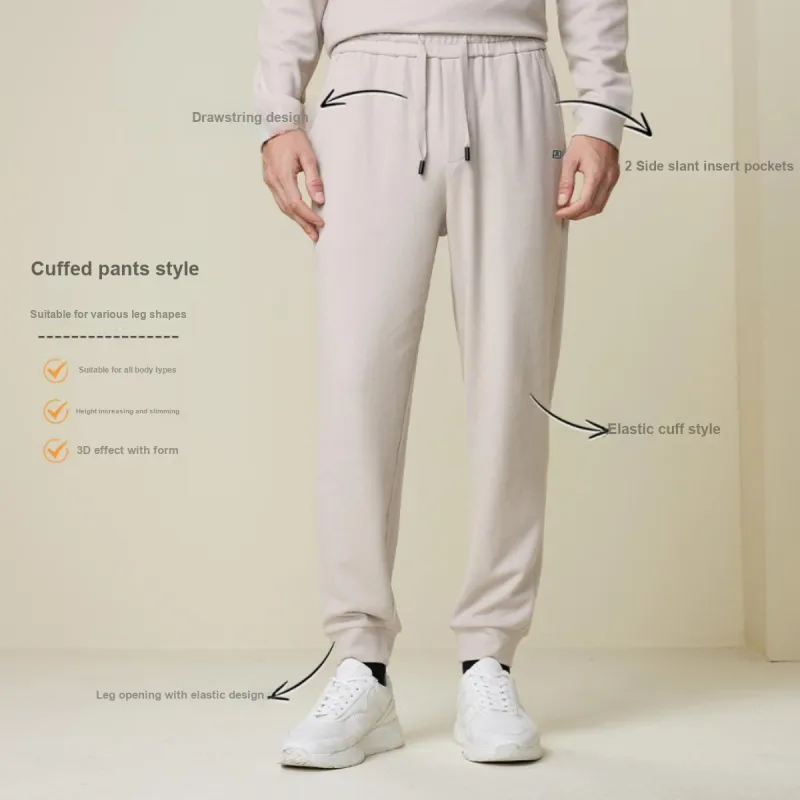 Red bean Casual Pants Men-10