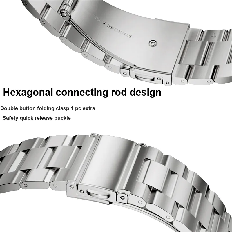 FZRT Xiaomi Compatibility Watch Band Metal-1