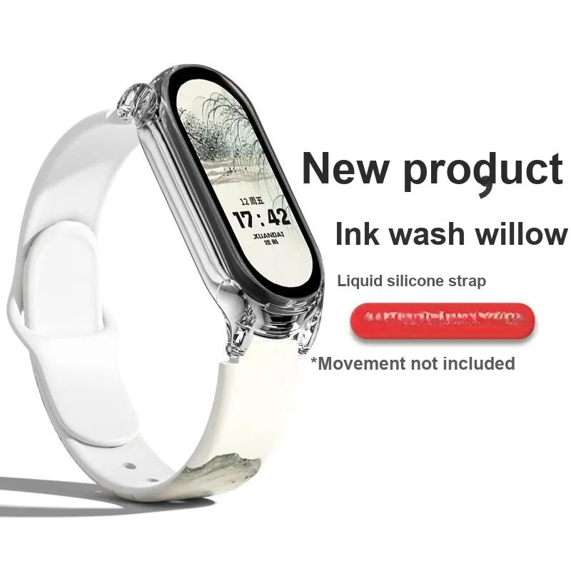 Mr. Strap Xiaomi Compatibility Watch Band Silicone Material-1