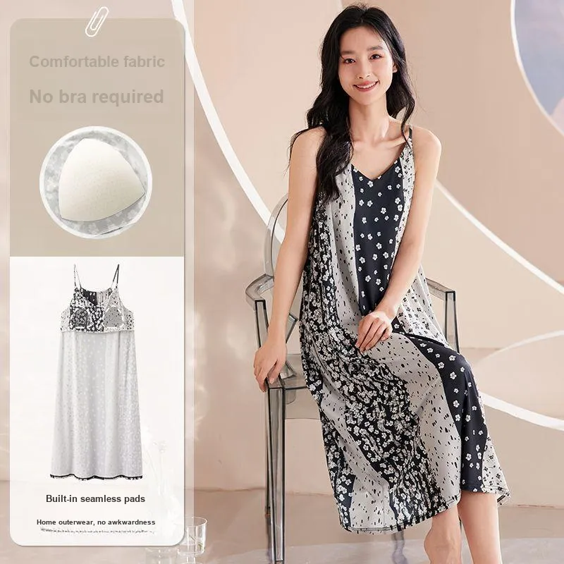 XISHE Women's Nightgowns-1