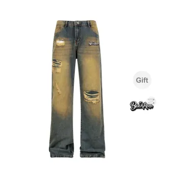 David Bakken Jeans Unisex Vintage Blue