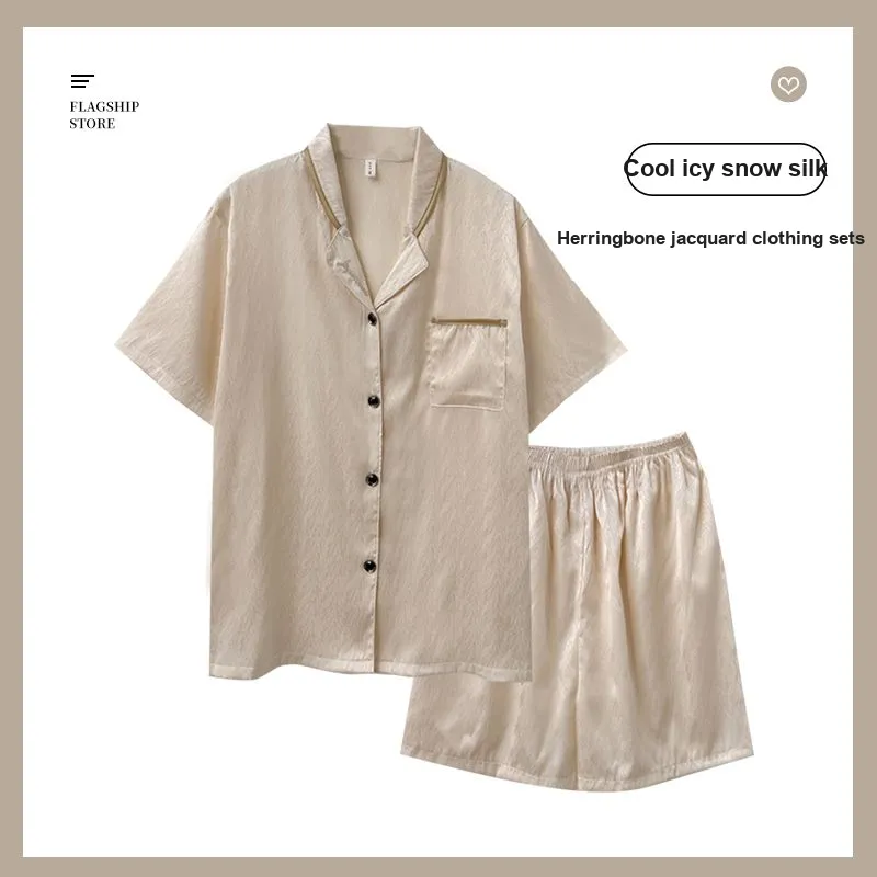 Qiao Ni Tong Pajama Set Women's Light Pink-13