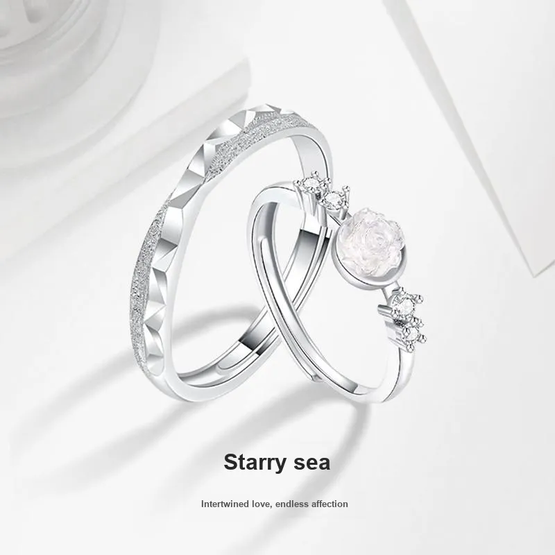 MISS TOOYA S999 Fine Silver Rings Unisex-1