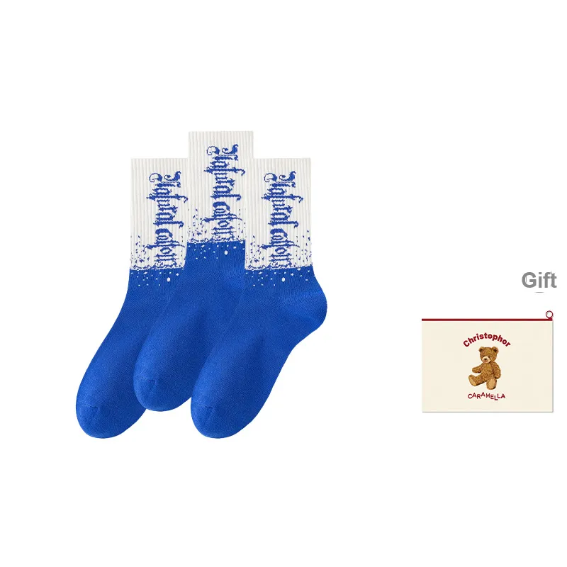 Caramella Mid-Calf Socks Men's Shopping Bag Combo Set-14