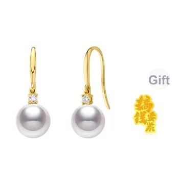 Luxury Beads Pearl Hoop Earrings, Earring Hooks Style Women's