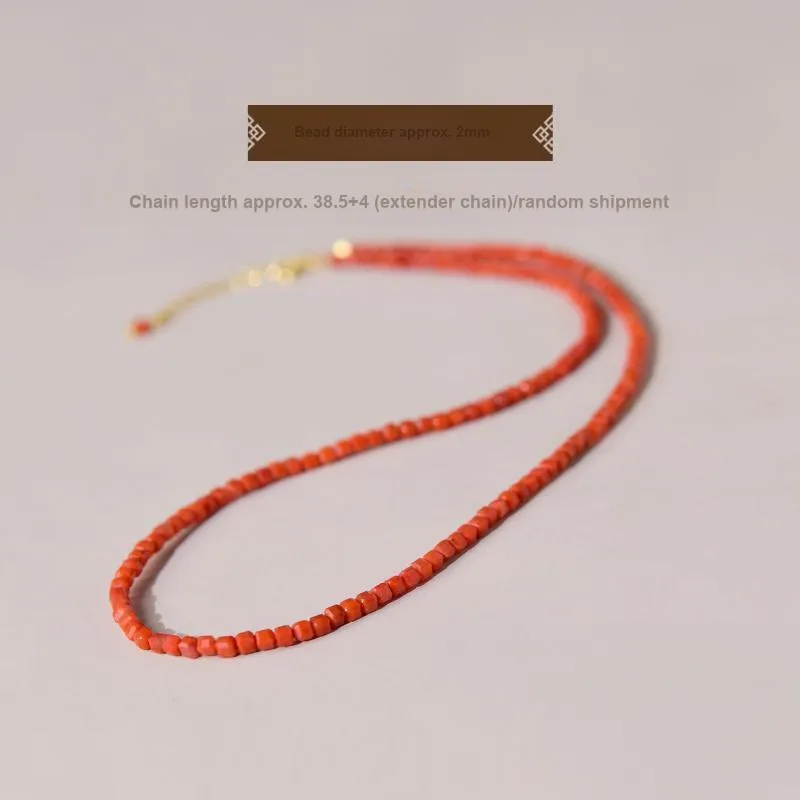 Tokai Family Southern Red Agate Necklaces Women's-4