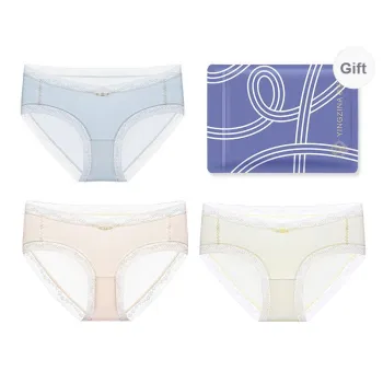 Yingzina Underpants Women's Shopping Bag 3 Pack