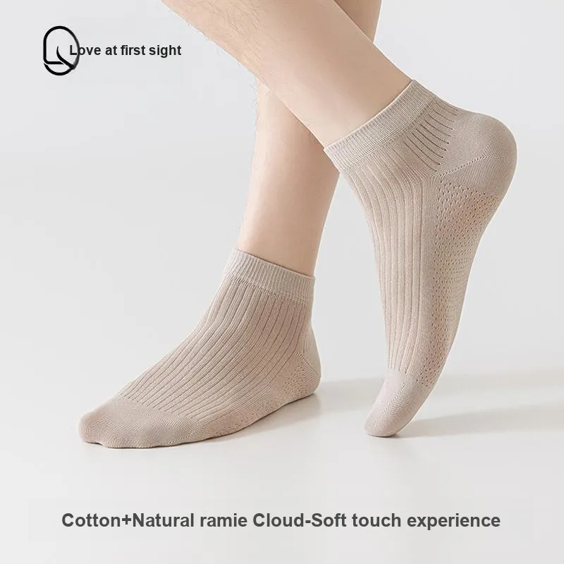 QINXIANGJIAN Ankle Socks Men's 5 Pack-38