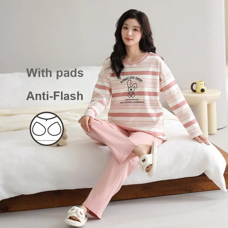 FENTENGCARE Pajama Set Women's Light Pink-1