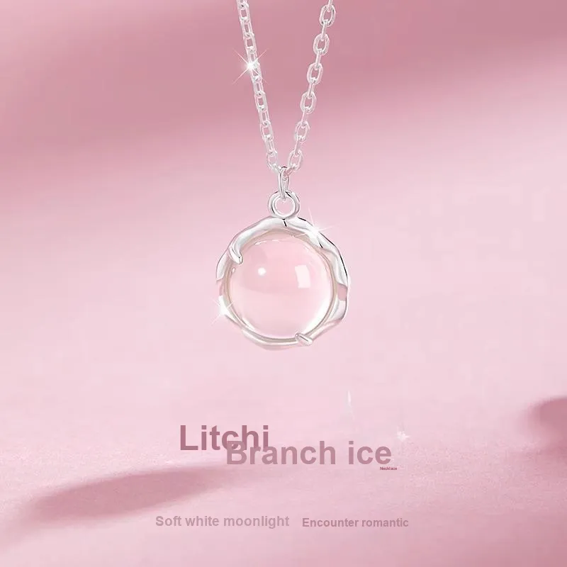 MAGICPOLE Chalcedony Necklaces Women's-3