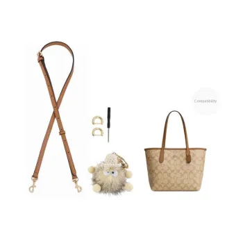 Cow Leather Bag Shoulder Strap Women's Multicolor