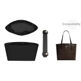 Black Brown City 33 Two-Piece Set[Super-Light Liner+Pressure-Relief Shoulder Strap Pad]