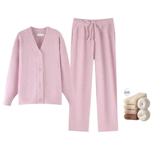 ZumashL Luxury Designer Series Pajama Set Women's Fairy Tale Pink