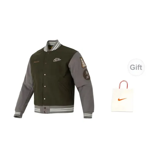 Nike Baseball Jerseys Men Green+Gift Bag