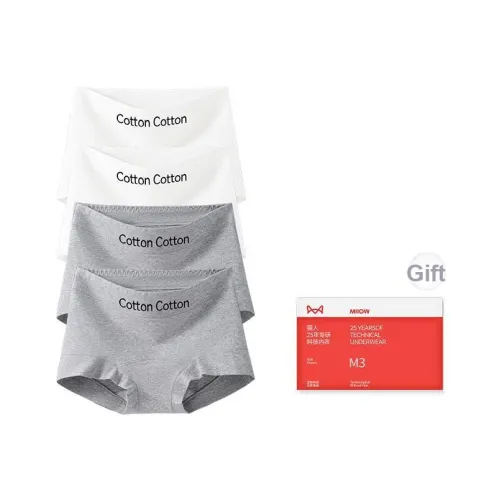 MIIOW Женское нижнее белье сумка для покупок 4 штуки