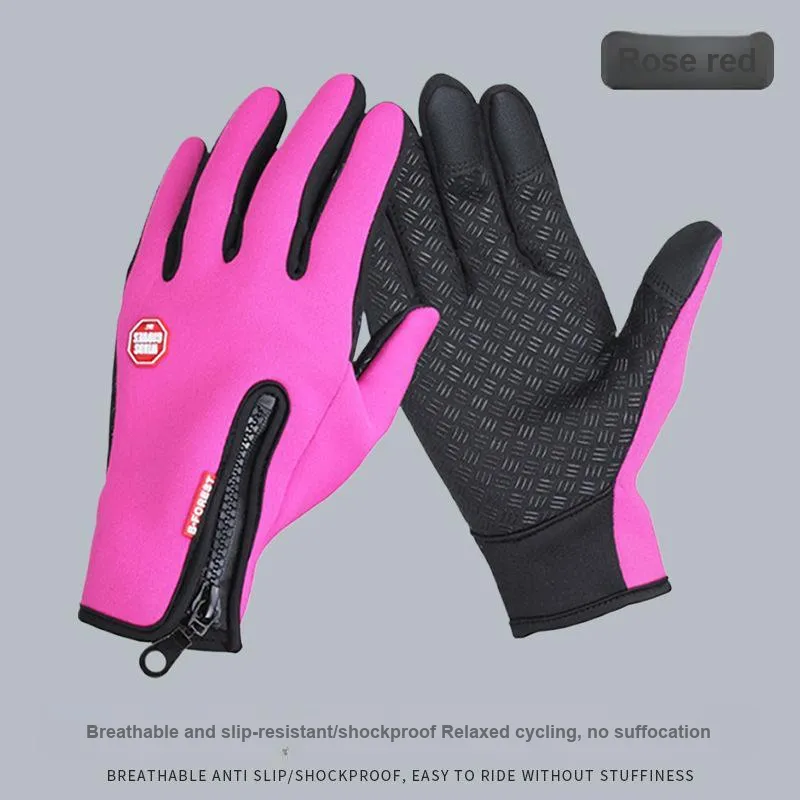 TANLU Riding Equipment Cycling Glove Unisex Polyester-5