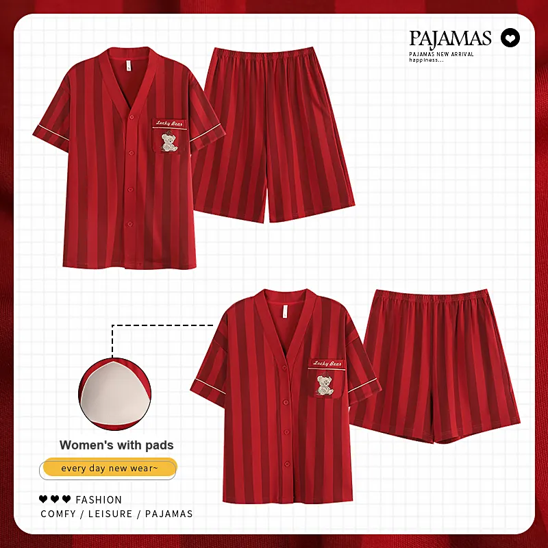 CHUDUAN Unisex Pajama Sets-2