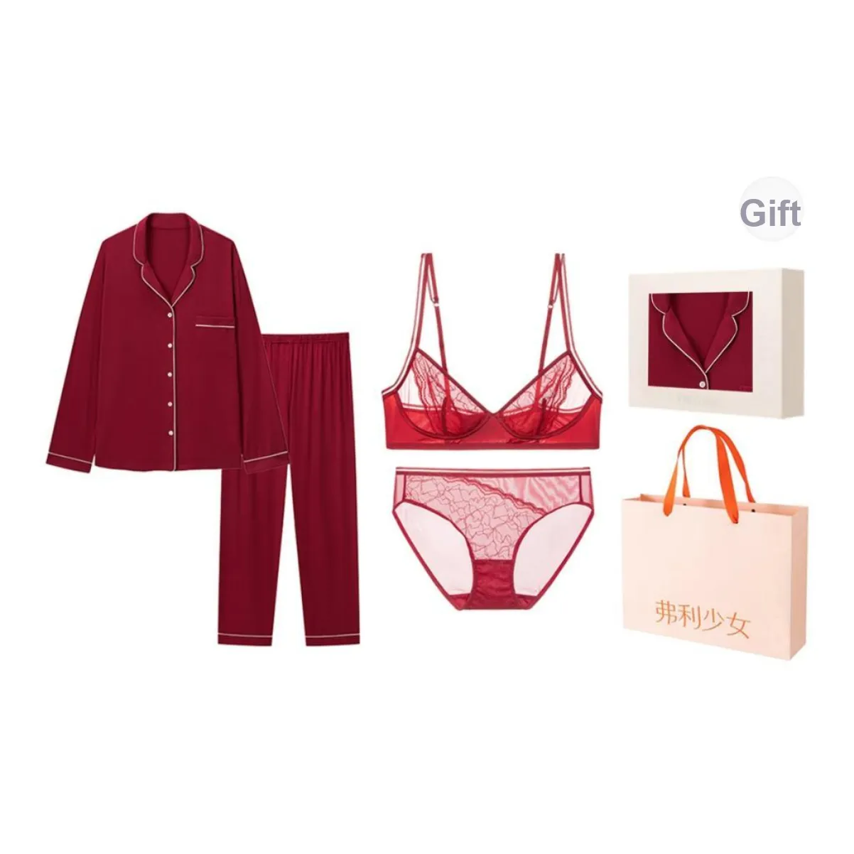 FREELASS Women's Pajama Gift Boxes