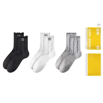 Master Mid Calf Socks Women's Shopping Bag 3 Pack
