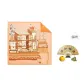 "Silk Love Zongyi" Pastry 5 Pieces+Tiger Town Five Poison Sachet Fang Towel Book Fragrance Zhiyuan 2-Golden Orange